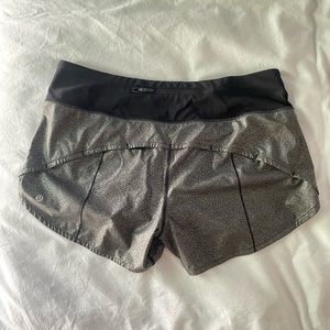 Lululemon Running shorts - metallic